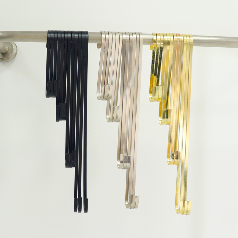 Tienda de ropa accesorios especiales accesorios largos S gancho S-tipo gancho de metal S gancho de ropa percha