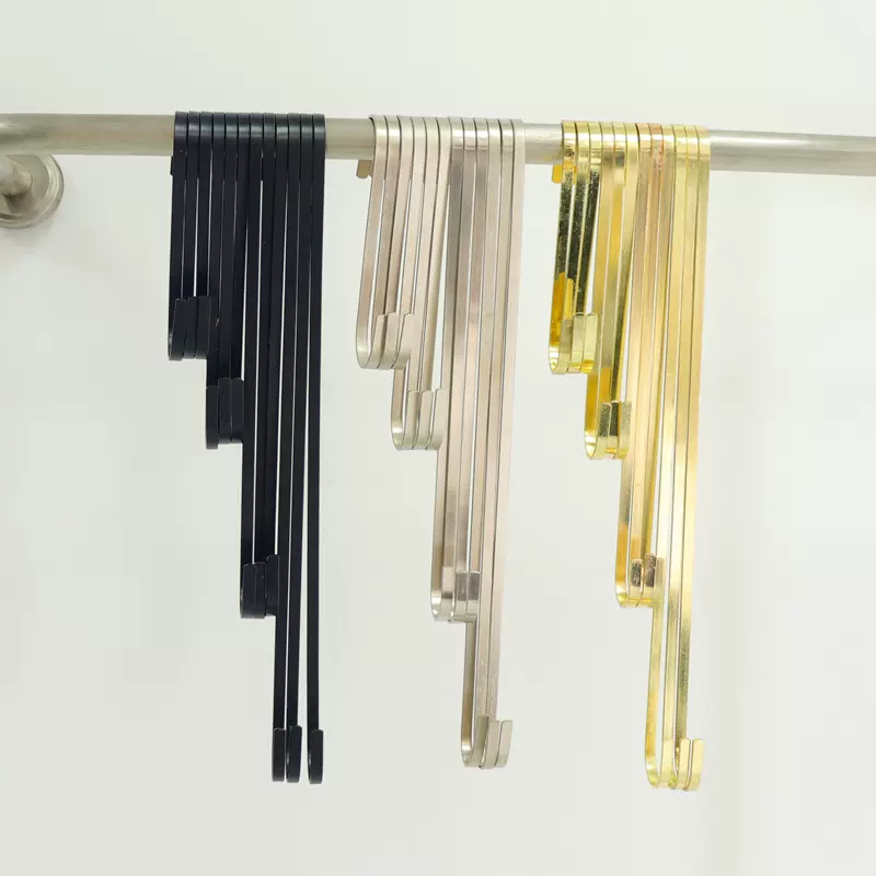 服装店批发配件道具长S钩S型金属挂钩s勾子挂钩挂衣钩子衣服衣架