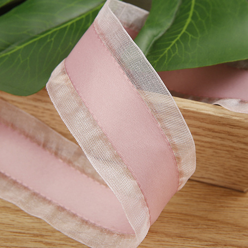 Polyester skirt snow gauze ribbon bow hair accessories clothing shoes flower hat flower decoration ruffle ribbon