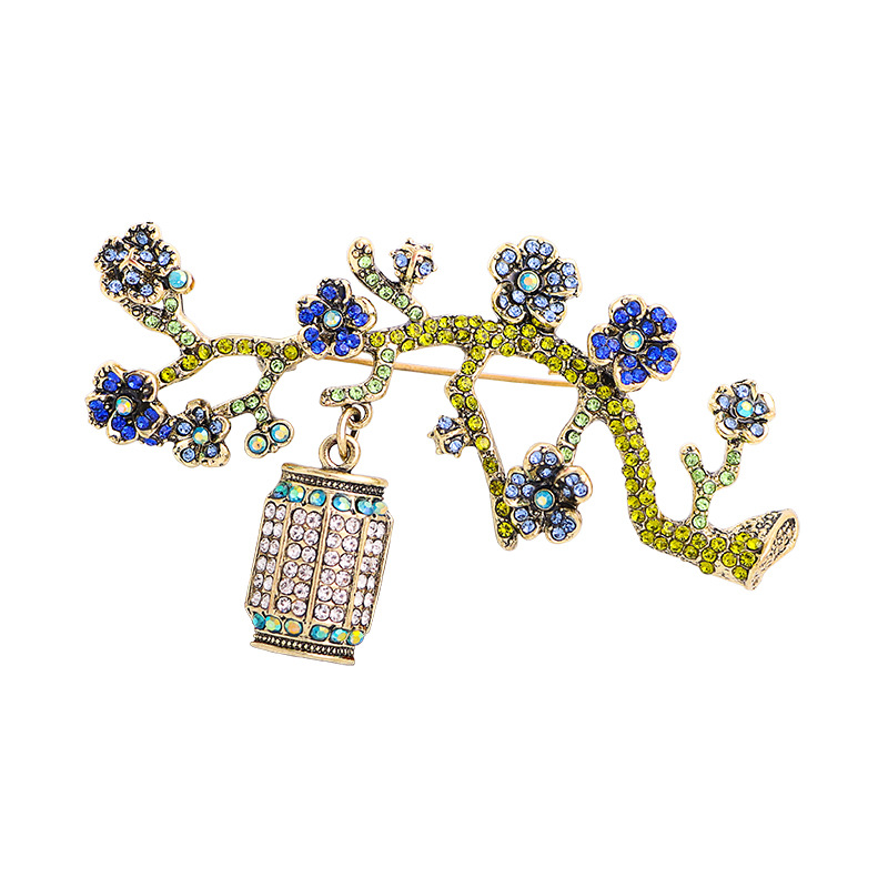 Pulsera de flores esmaltadas oversize para mujer, joya floral boho_voghion.com