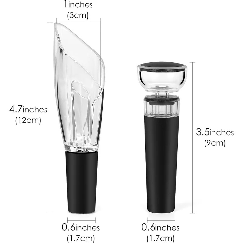 Tapón de vino tinto tapón de vino tulipán creativo verter de vino herramientas de barra guía de división de vino