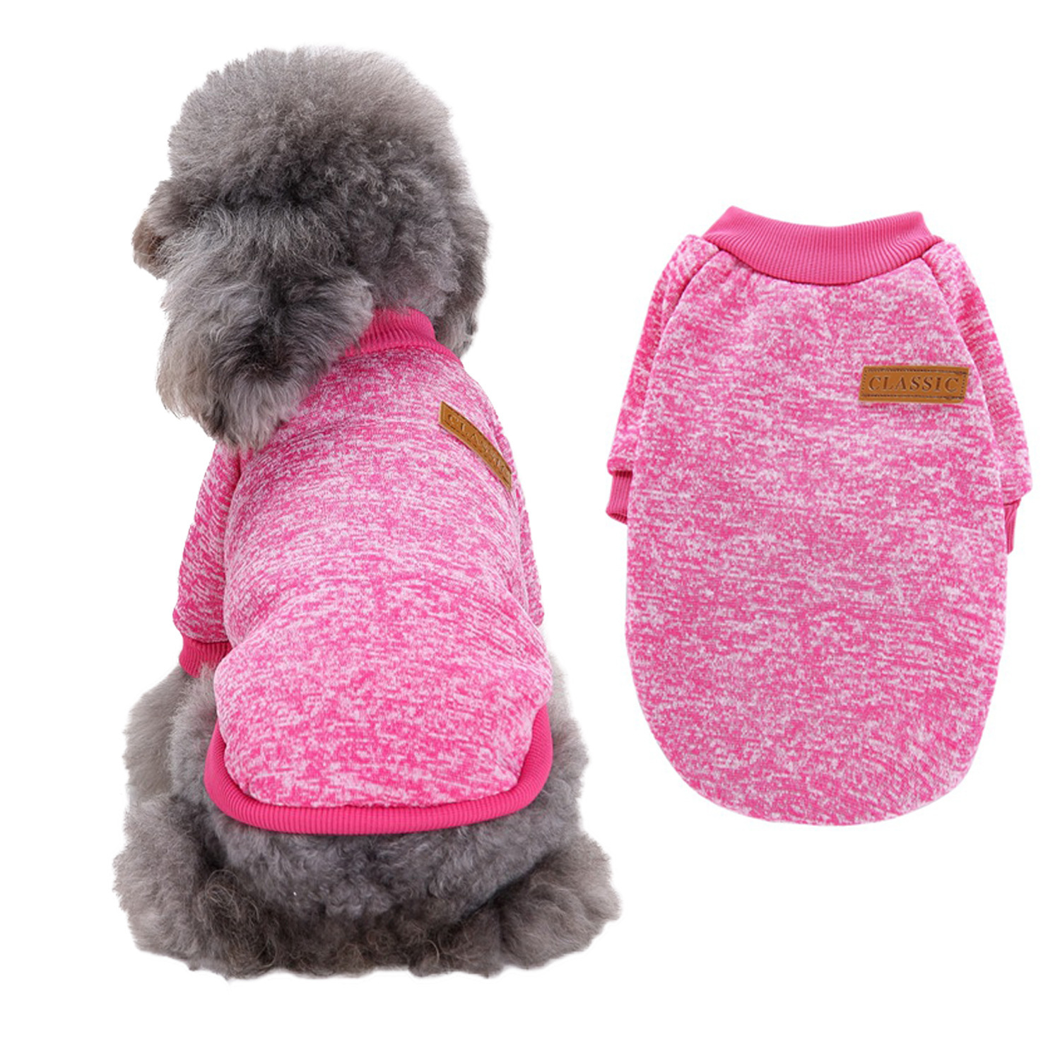 French bulldog, starling, and teddy bear clothing in various colors. Pet dog sweaters and hoodies. Pet dog and cat clothes._voghion.com