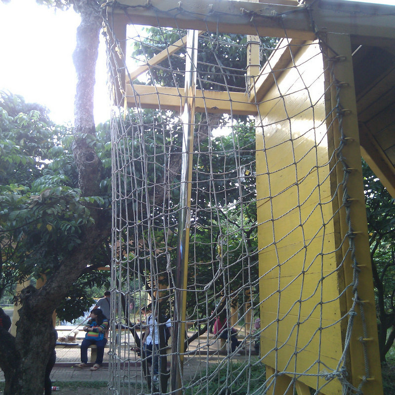 手工编织攀爬网|儿童乐园防坠安全绳网|农庄学校白色尼龙防护网