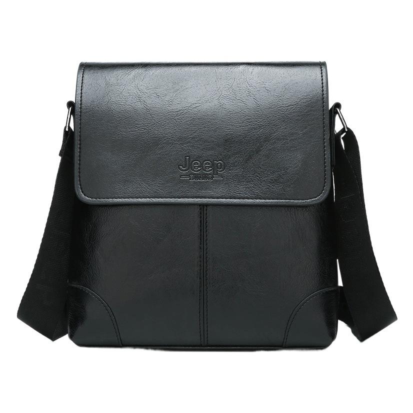 Men's Shoulder Bag Casual Men's Crossbody Bag 2020 New Korean Style Crossbody Backpack Fashionable Soft Leather Satchel