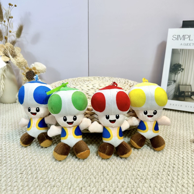 Мягкая игрушка гриб брелок