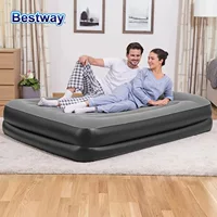 Встроенный аккумуляторный насос BESTWAY одноуровневый одноместный двойной открытый кемпинг надувной домашний складной матрас