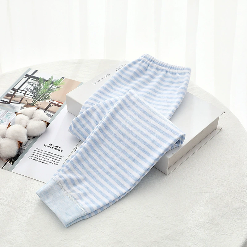 Children's thermal underwear for men and women girl's, autumn woolen small leggings
