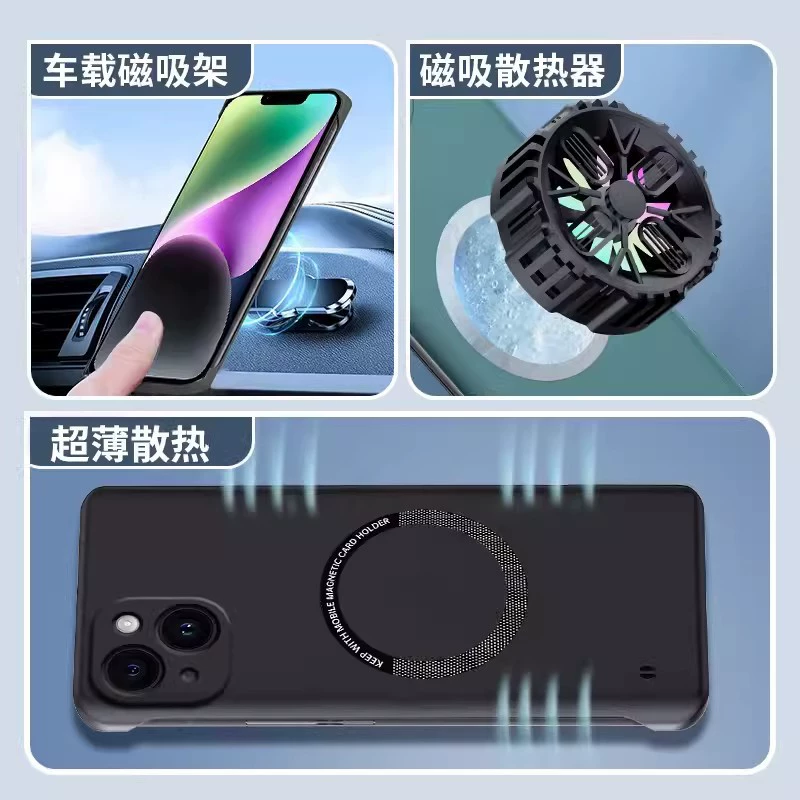 Apple, совместимый матовый чехол для телефона, iPhone 16 Pro, ультратонкий защитный чехол