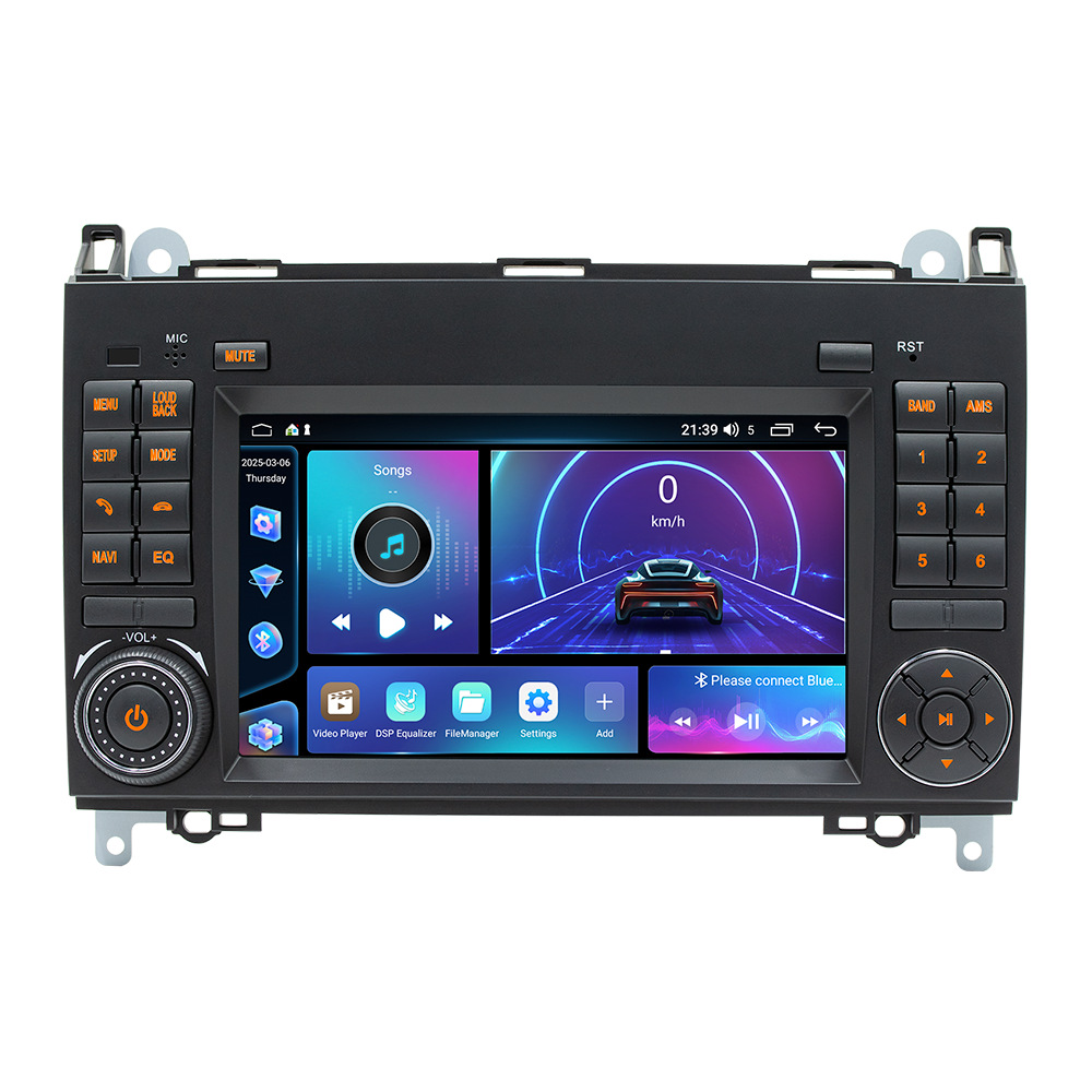 Aplicable a 08 - 17 Mercedes Benz B200 7 pulgadas carplay coche Android navegación reproductor Bluetooth de coche