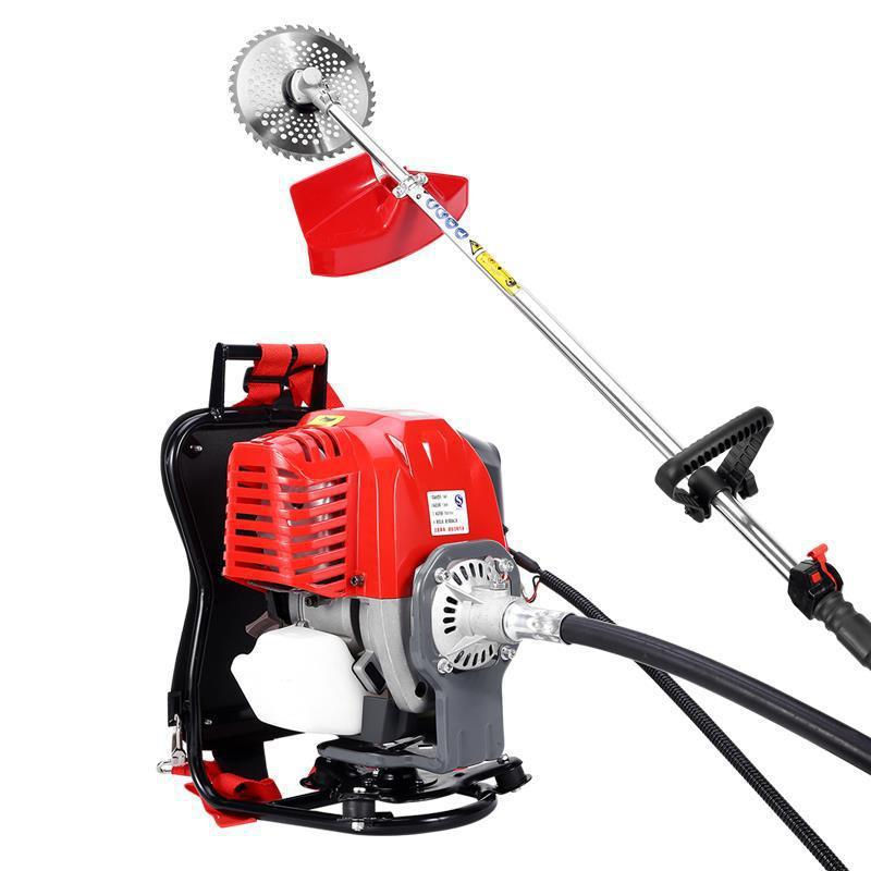 迪力斯二冲程汽油割草机侧挂式小型水稻小麦牧草收割机背负割直销