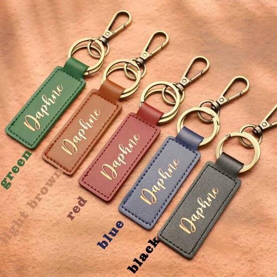 Retro polyurethane keychain for keys