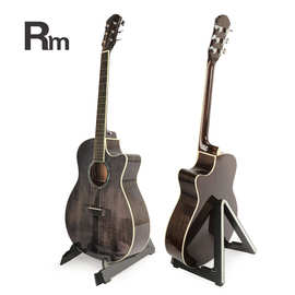 工厂直销41寸GA桶型单板木吉他初学者民谣吉他乐器大量现货批发