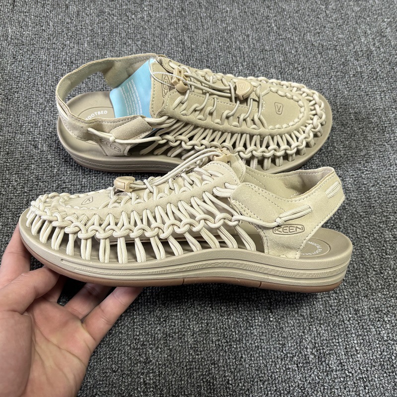 Slakorn Uneek Lovers Fashion Outdoor Simple Tracing Shoes Summer Woven Sandals All-Match Men's Shoes