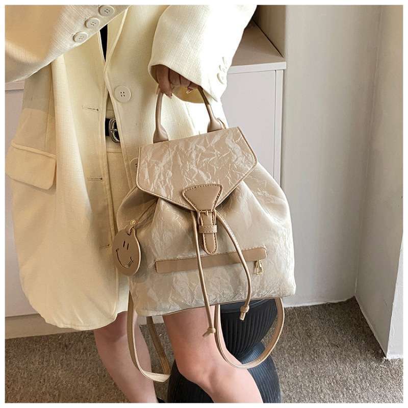 Mochila para mujer 2025 estilo caliente Mochila para estudiantes universitarios ins Mochila de nicho Bolso de mano