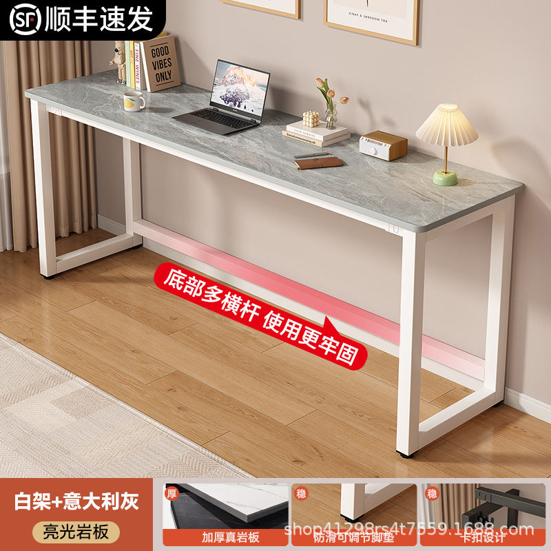 [12MM 두꺼운 암석판] 이탈리안 그레이 패널 + 화이트 프레임 (10년 보증)