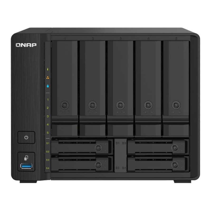 QNAP TS-932PX 4G настольный девятиотсековый сервер сетевого хранилища NAS, дисковый массив