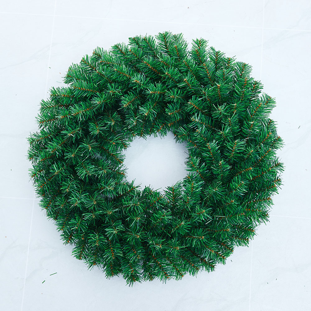 Transfronterizos para 2025 nuevas decoraciones navideñas de PVC guirlandas navideñas de simulación guirlandas decoraciones navideñas image 3