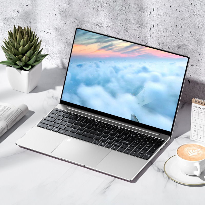 15.6inch Brand New 12Th Generation N5095 Laptop Wholesale Thin and Light Satchel Business Office Laptop