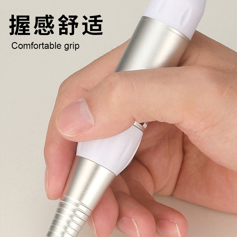 Amoladora de uñas transfronteriza Amoladora de uñas de almacenamiento eléctrico Amoladora de uñas de bajo ruido 30000rpm Despojadora de uñas profesional