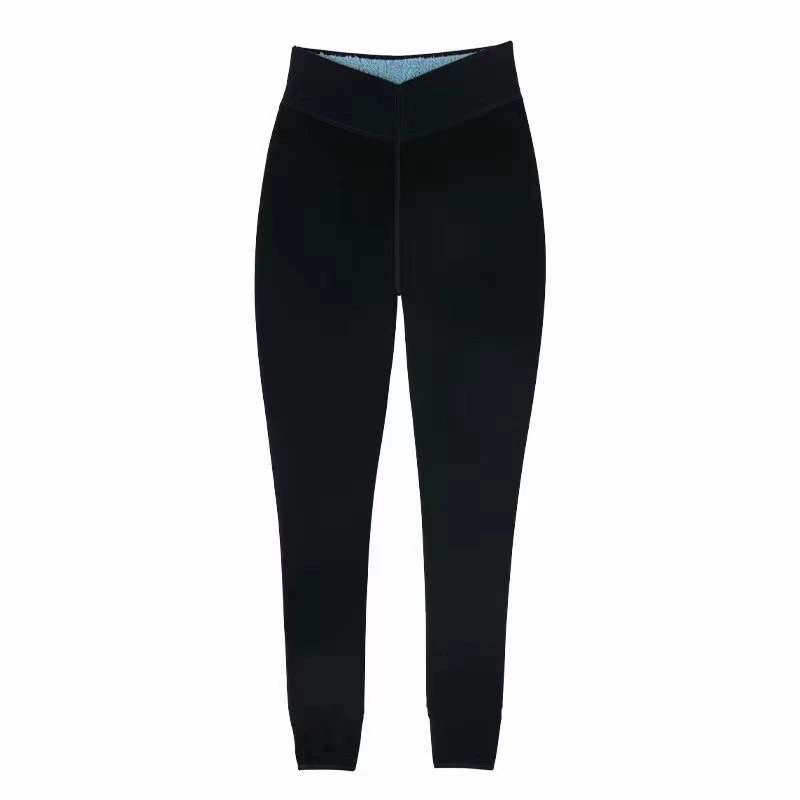 Warm velvet trousers, underwear for hips shape correction