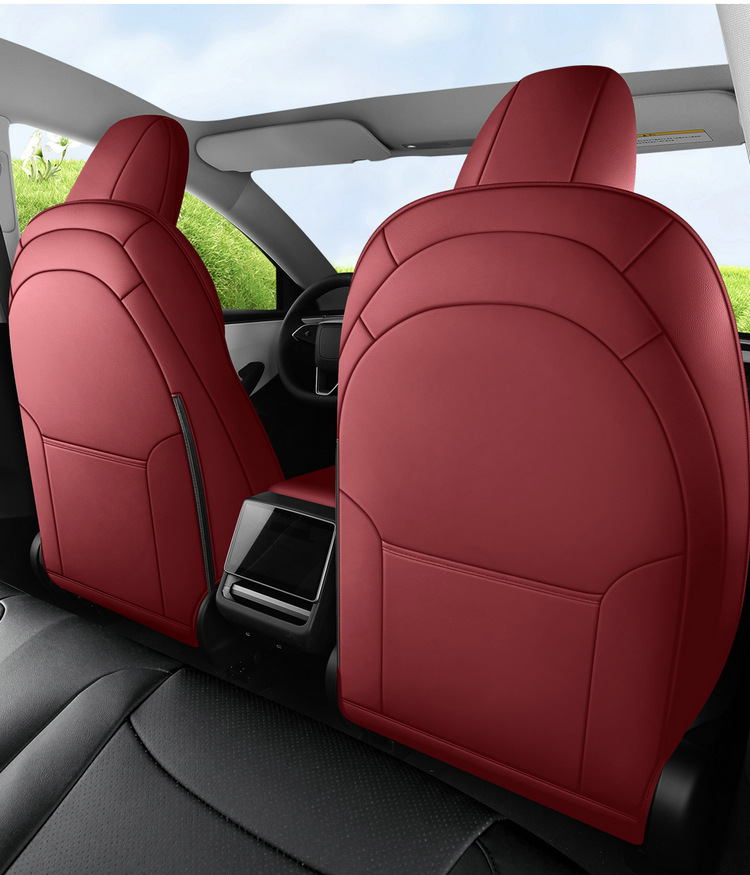 25 New Tesla Model Y Special Car Models with Five-Seater Full Leather Seat Cushions and All-Season Full-Cover Seat Covers