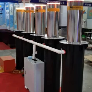 液压升降柱全自动防撞柱半自动升降防撞柱学校防撞路桩学校护栏