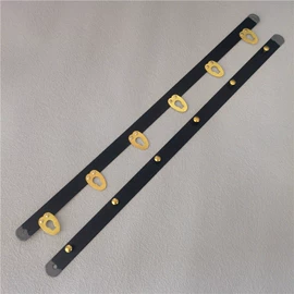 其他纺织辅料;肩带、搭扣