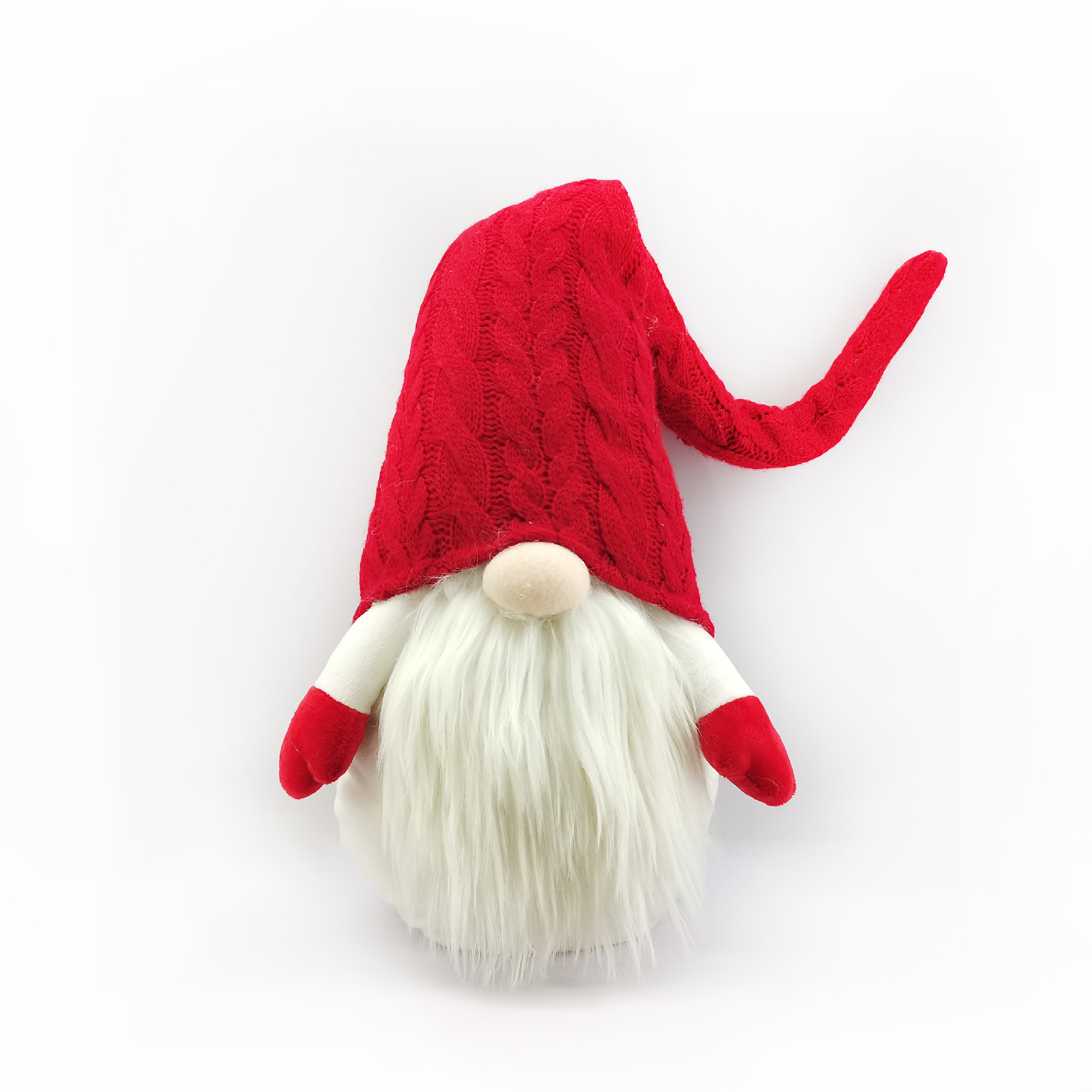 2021 new design christmas decoration santa claus doll stuffed plush santa claus toy