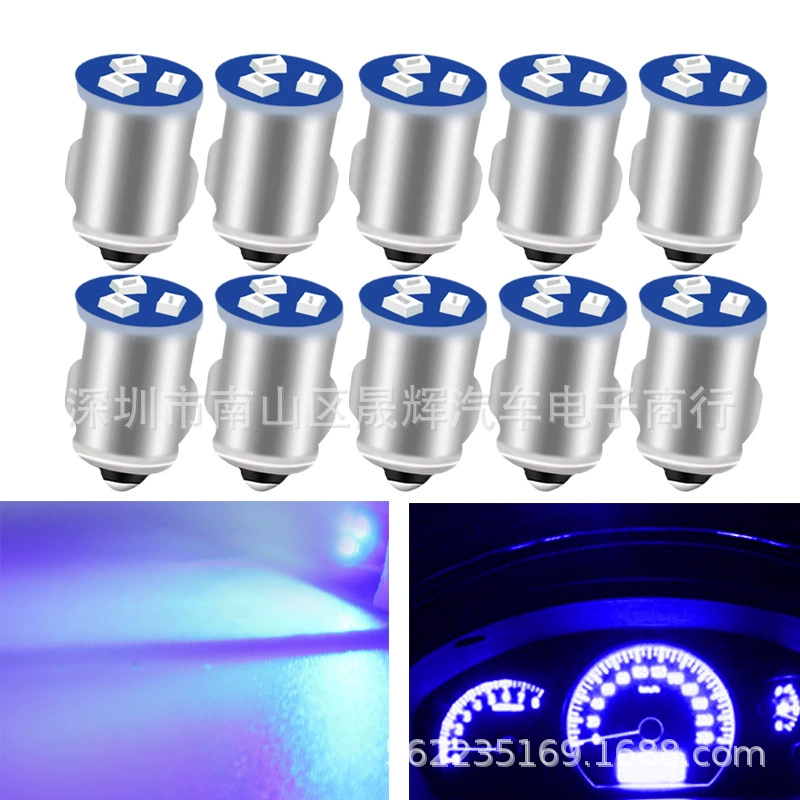 6v 12v BA7S T7 2016 3SMD индикатор света авиационного прибора Светодиодная лампа индикатор BA7S