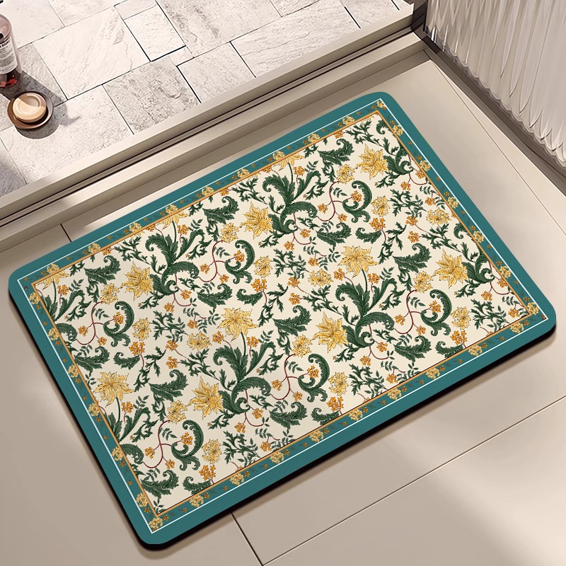 Badezimmer Diatomeenerde Badematte Rutschfest Wasserabsorbierend_voghion.com