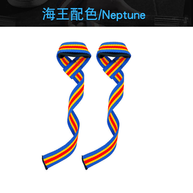 Una variedad de banda de refuerzo devanado muñeca guardia pull-up fitness no fácil de deslizar pull-up cinturón de algodón fitness halterofilia correa de muñeca