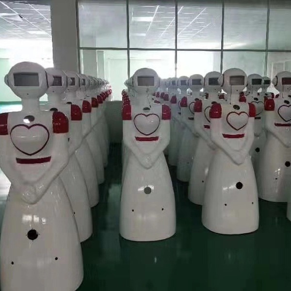 智能服务机器人外壳吸塑加工  厚板吸塑教育机器人塑料abs外壳