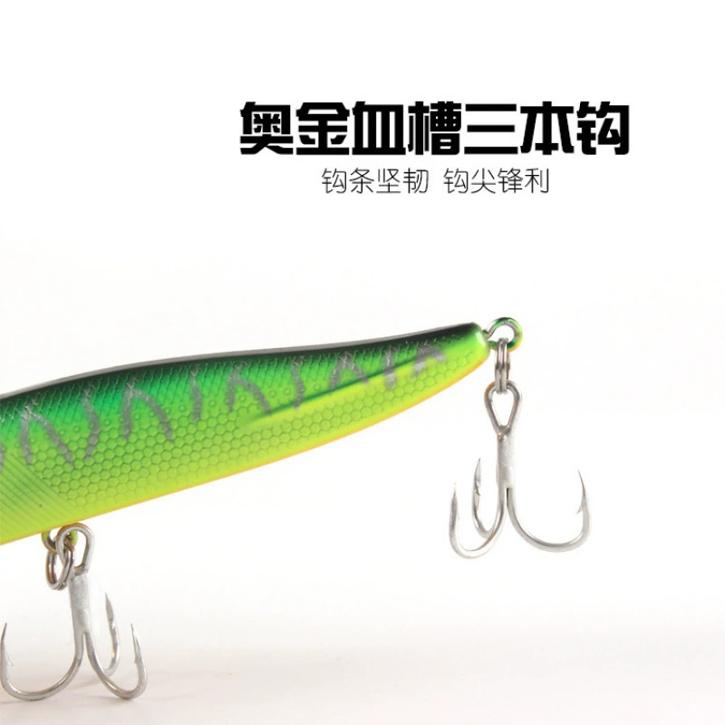 Карандаш Luya Bait Shenshui 11 г/16 г с канавкой для крови, крючок для ловли пресноводного окуня, окуня, черной рыбы, искусственная наживка, рыболовные снасти, аксессуары