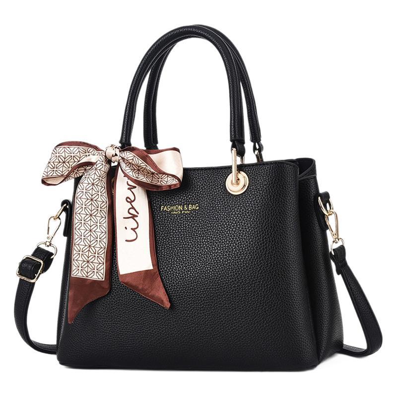 Bolsa de mano bolsas de mediana edad bolsas de mujeres bolsas de hombro bolsas de comercio exterior accesorios bufandas de seda decentes bolsas de fábrica de Taizhou