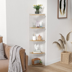 Acrylic triangular shelf corner cabinet corner cabinet living room bedroom corner storage cabinet wall cabinet floor-standing