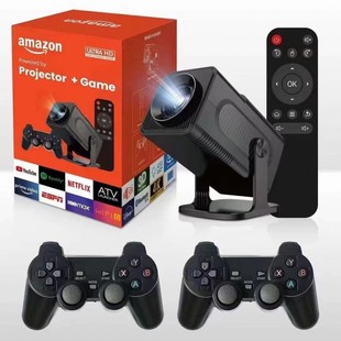 Cross-border Android Projector Game Machine Home Portable Home Outdoor Wireless HD Projector games p