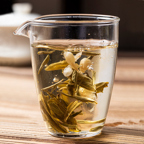 Wholesale loose-leaf green tea with jasmine flowers, 2024 new tea, strong aroma, iron can packaging, high-end gift box packaging, bagged for gifting