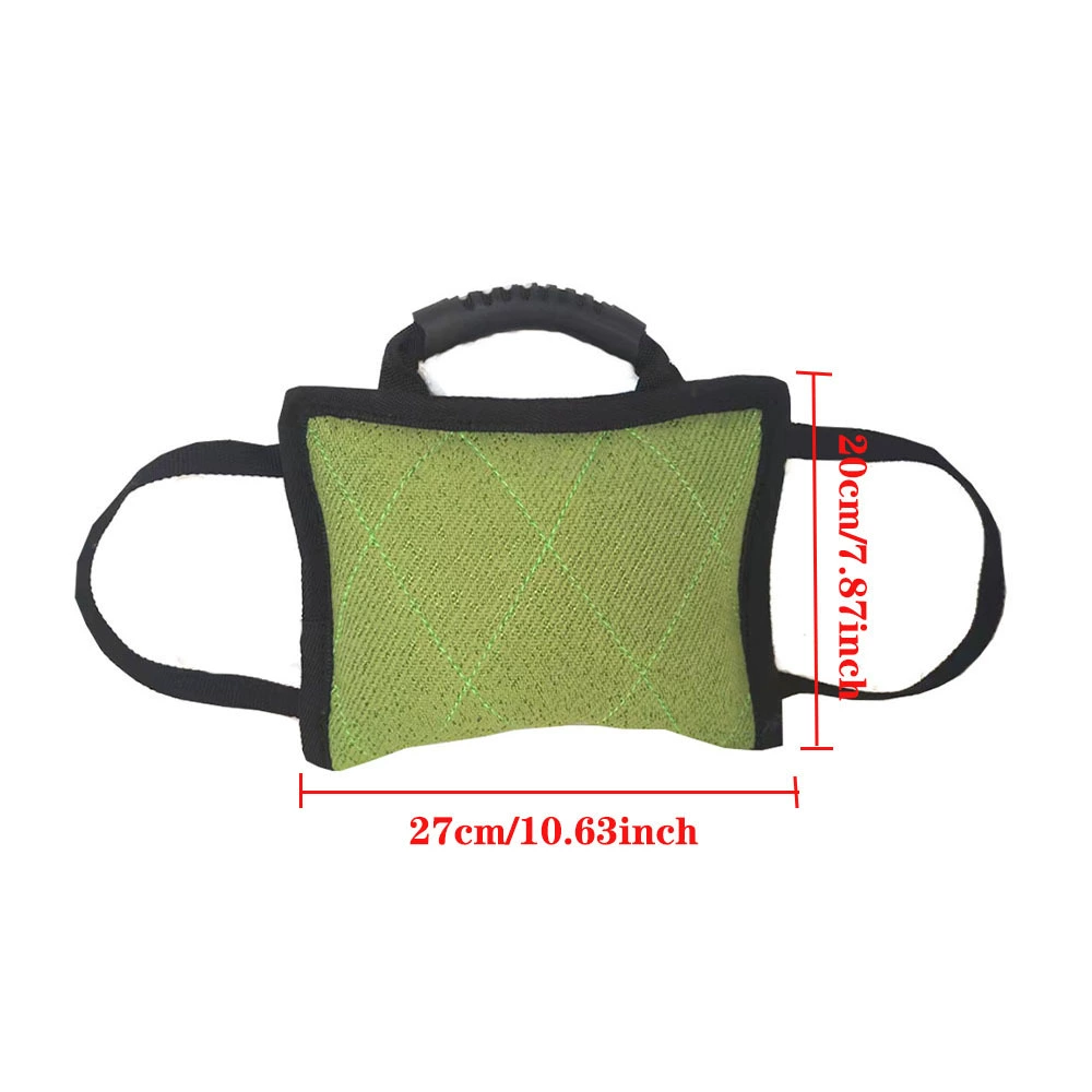 Dog training supplies, pet tear-resistant cloth chewing pillow, target chewing bag, dog toy training bite pillow, hot selling tear-resistant cloth