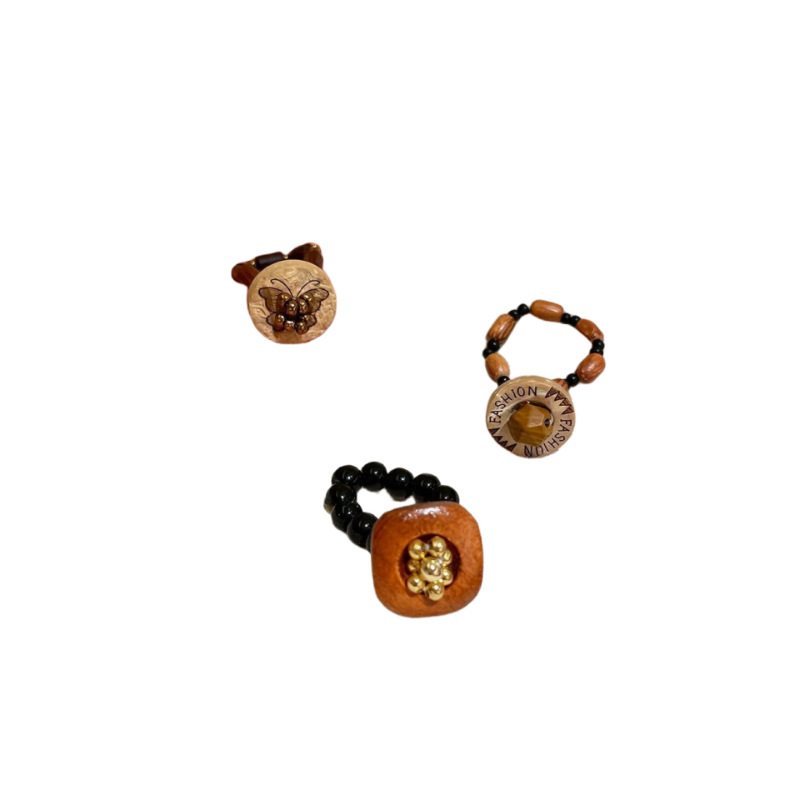 새로운 중국 스타일 나비 나무 페르시 반지 여성 가을, 겨울 메일 라드 검지 손가락 반지 복고풍 스타일 패션 맞춤 반지