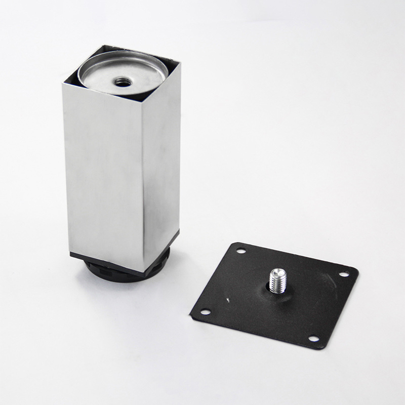 (2개) 공장 직접 공급 스테인레스 스틸 캐비닛 피트 소파 피트 캐비닛 피트 테이블 다리 가구 피트 유리 티 테이블 피트 액세서리 스테인레스 스틸