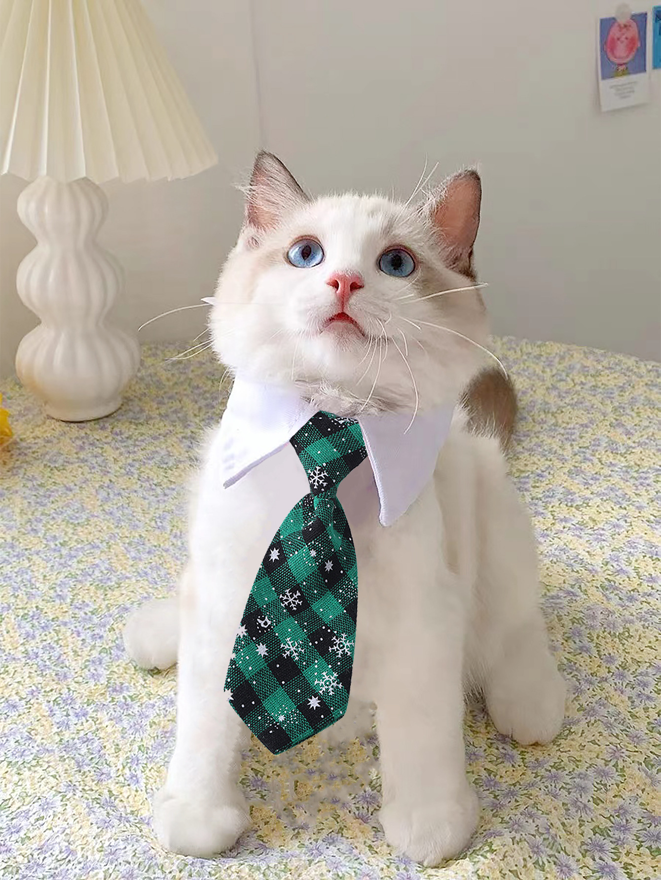 Dog Gentleman Saliva Towel British Style Tie Tie Cat Neck Scarf Cute Collar Pet Supplies