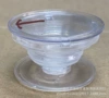 Прозрачный (с пазом)
