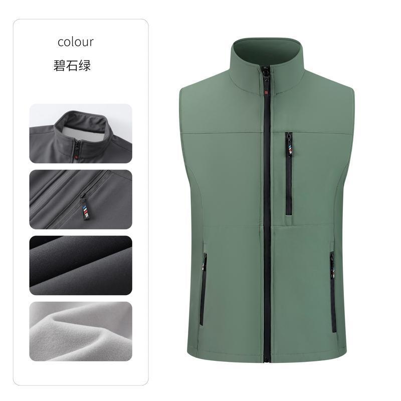户外马甲定 制工作服印logo广告宣传活动背心企业商务工装刺绣印|undefined