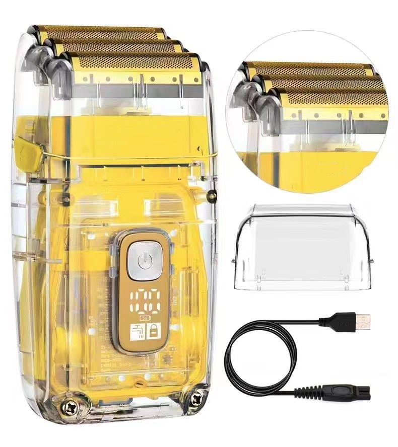 업그레이드 된 트리플 넷 화이트닝 장치 투명 노란색