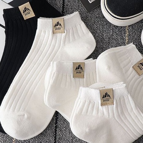 Zhuji men's anti-odor, sweat-absorbing short socks, thin short socks for spring and summer, low-top, shallow mouth, sports sweat-absorbing socks