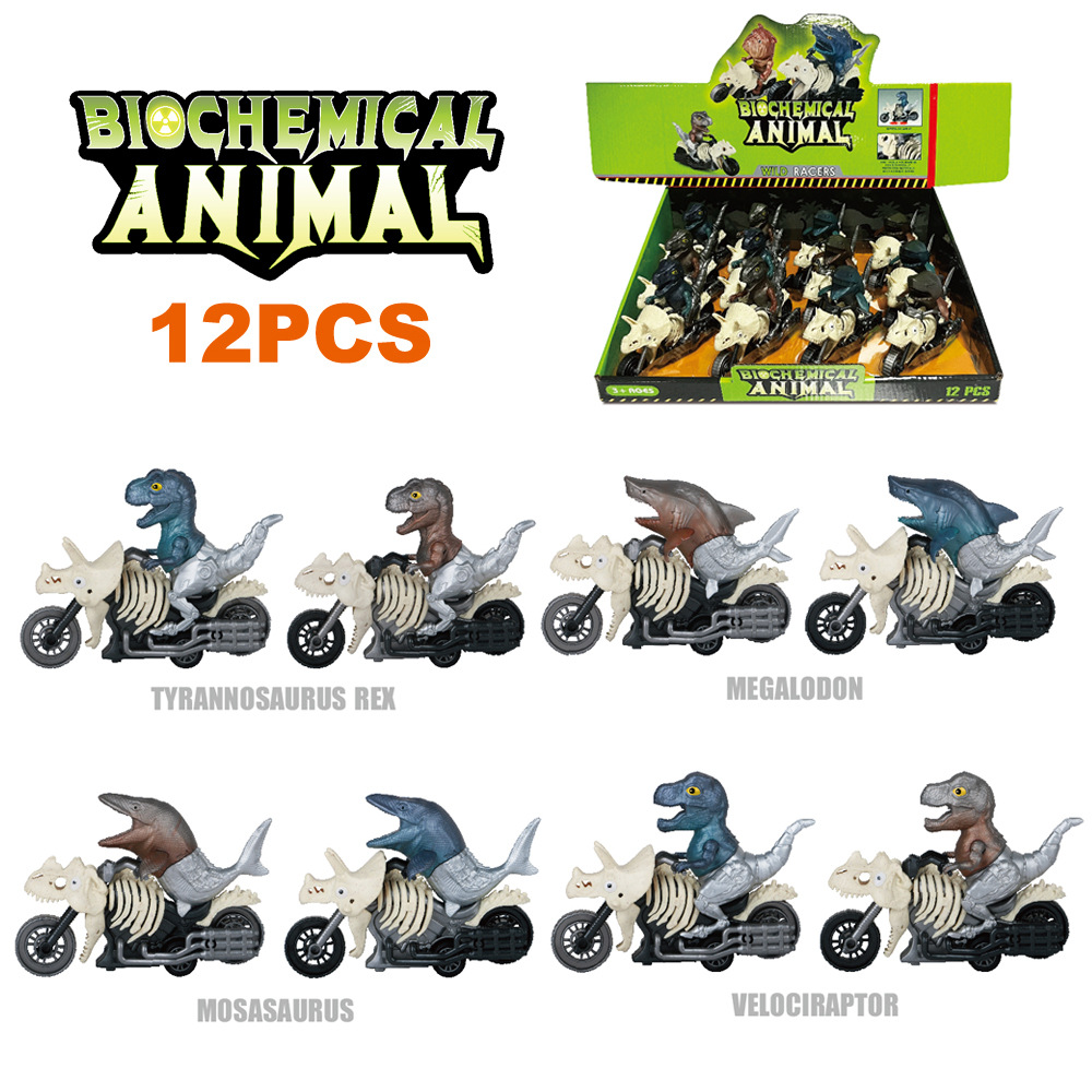 Transfronterizos niños juguetes de automóviles inerciales insectos hormiga coche dinosaurio decoración puzzle juego de juguetes para niños lotes