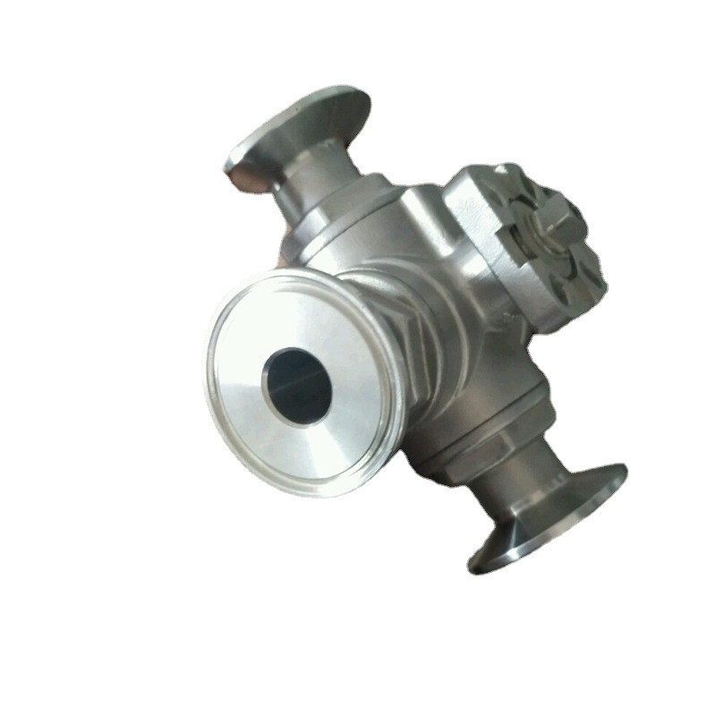 佳铸 不锈钢快装三通阀门 快装球阀 三通快装阀门