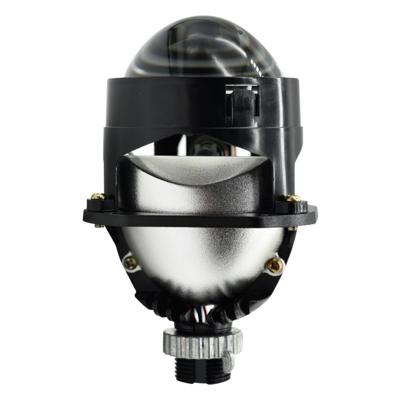 Mini lente bifocal LED no destructiva de 2,5 pulgadas, faros de coche modificados, motocicleta, luz lejana y cercana súper brillante integrada h4h7