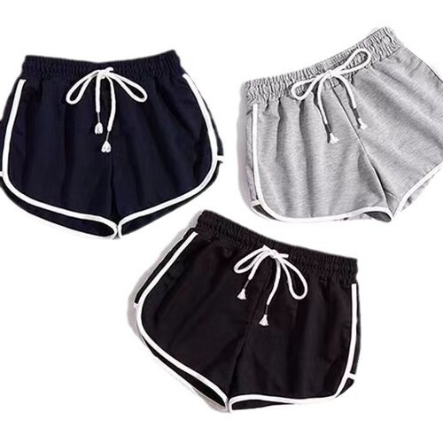 Korean Loose High-Waist Sports Shorts for Women Yoga Wide Leg Hot Pants Trendy Casual Home Sleep Shorts Beach Shorts for Kids Summer