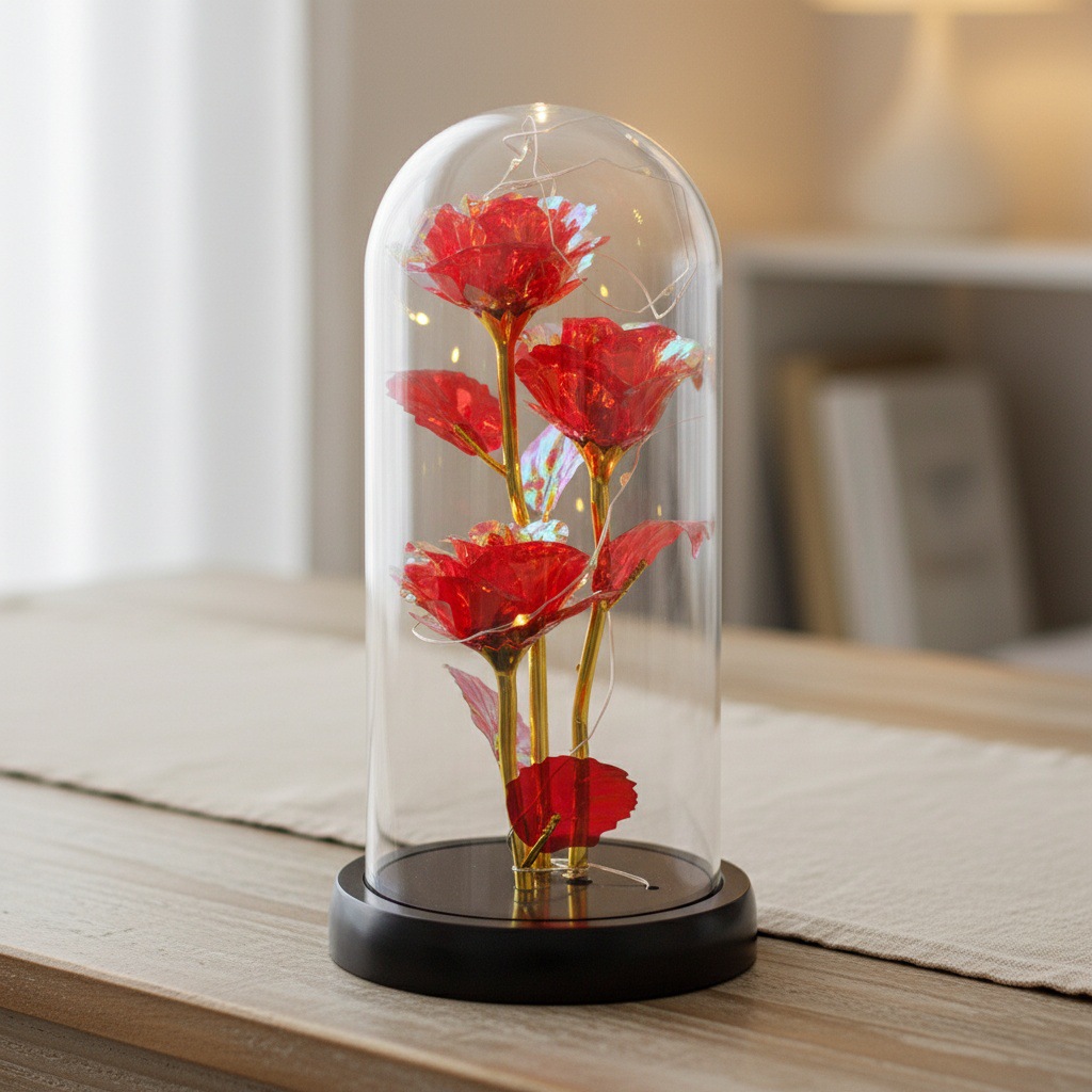 Rojo colorido + fondo negro